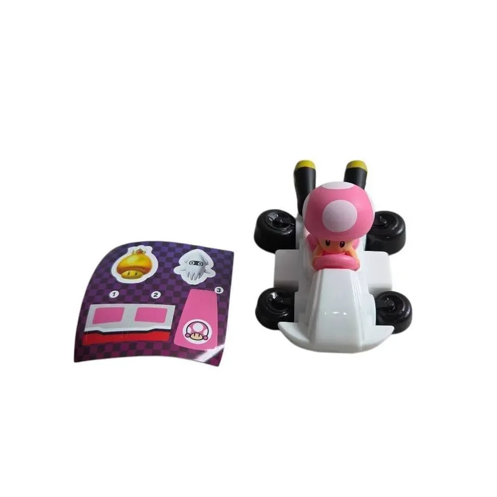 Mario Kart Toadette Kart McDonald's Happy Meal Toys 2024  NEW